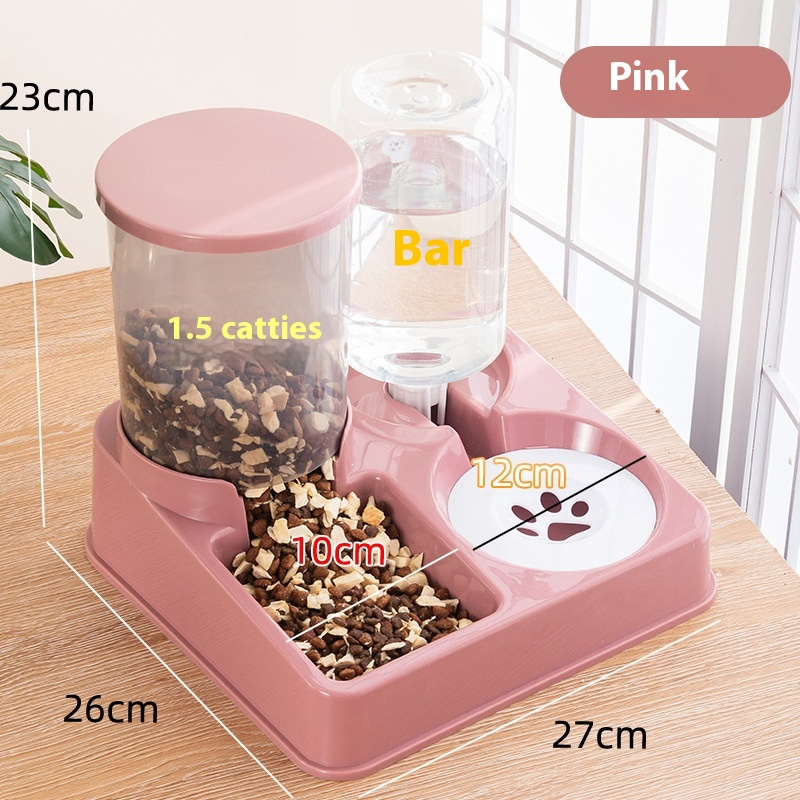 Distributeur automatique de nourriture et d'eau pour animaux