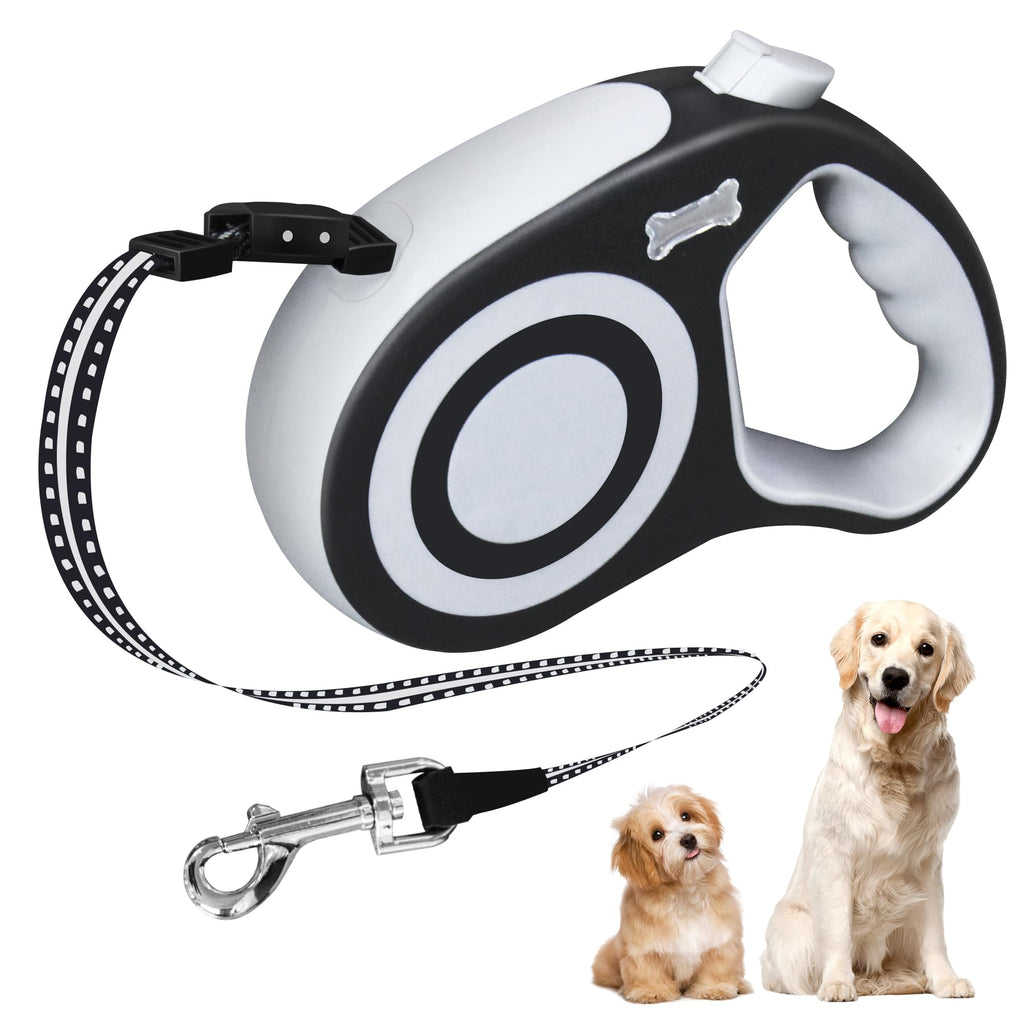 Laisse rétractable 16 pieds pour chien moyen