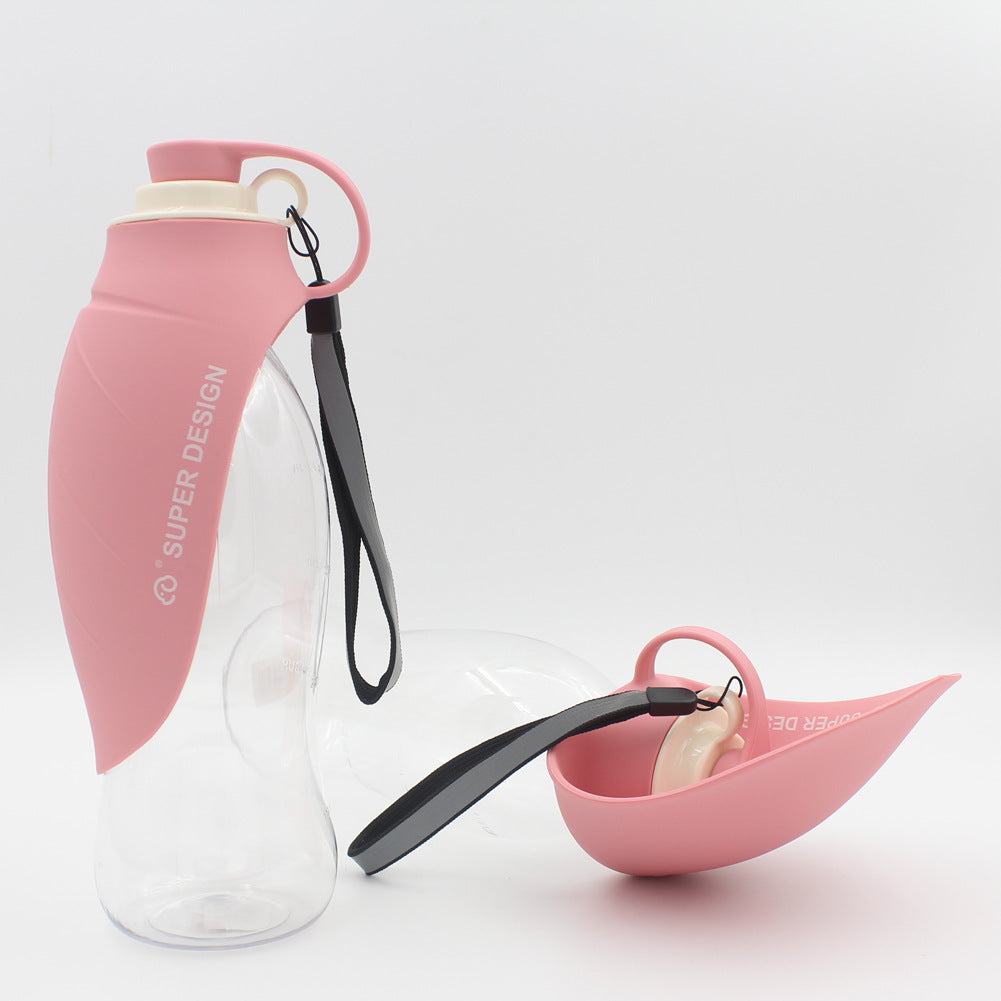 Distributeur d'eau portable pour animaux, sans fuite