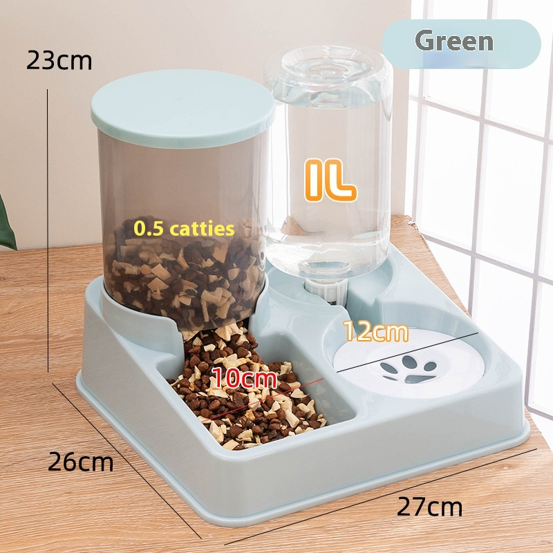 Distributeur automatique de nourriture et d'eau pour animaux